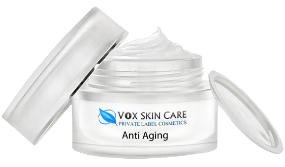 private label anti-aging cream skin care product