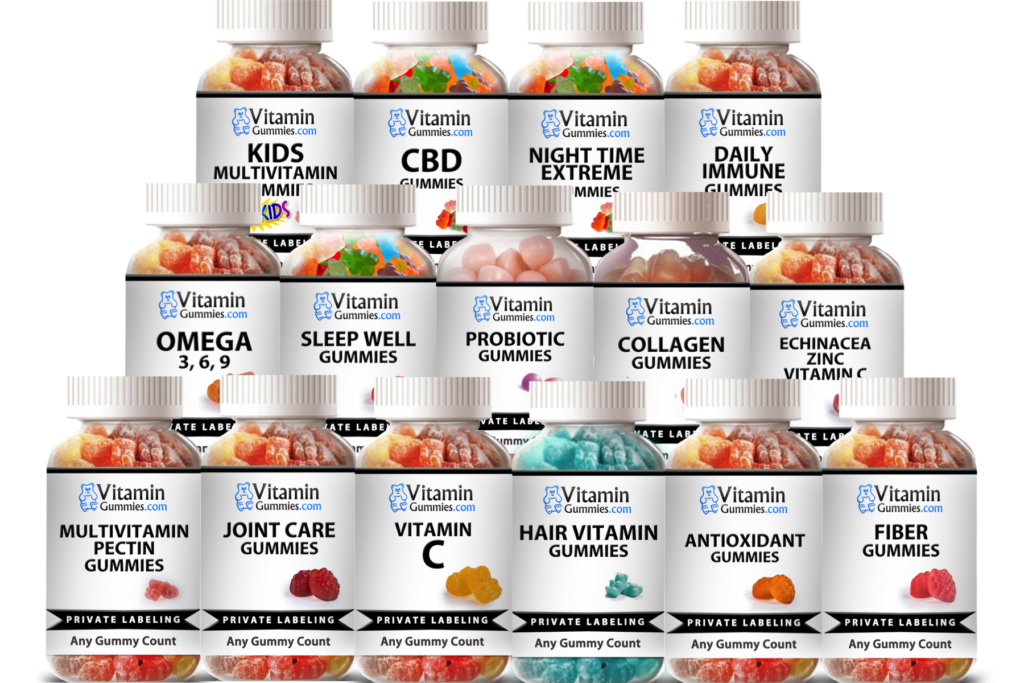 Introducing Private Label Vitamin Gummy Supplements | Vox Nutrition