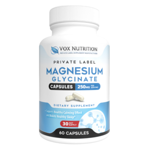 private label magnesium glycinate vitamin supplement
