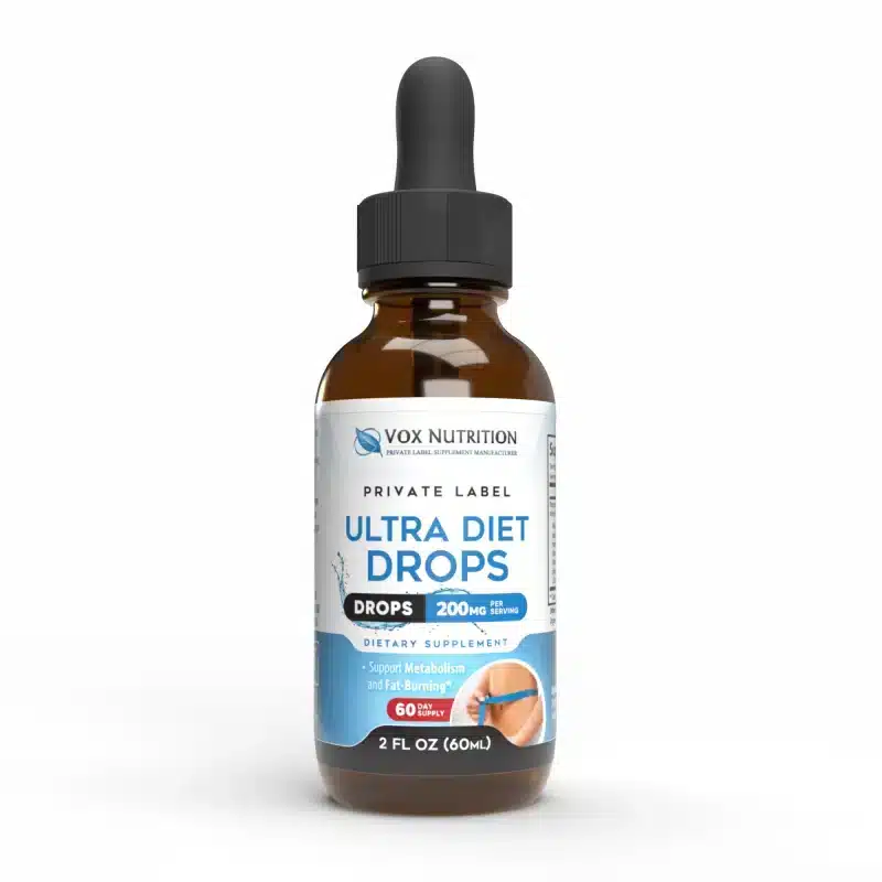 Image of Ultra Diet Drops bottle by Vox Nutrition