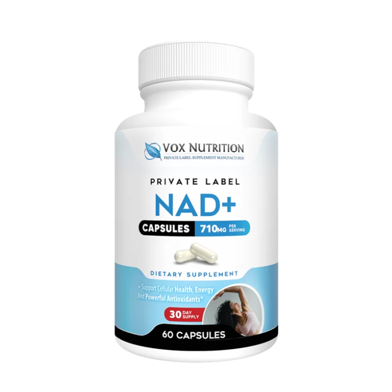 Image of Vox Nutrition NAD+ supplement, ready for Private Label